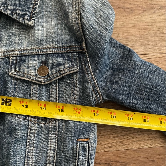 J. Crew Indigo Denim Jacket. Blue - Picture 10 of 14